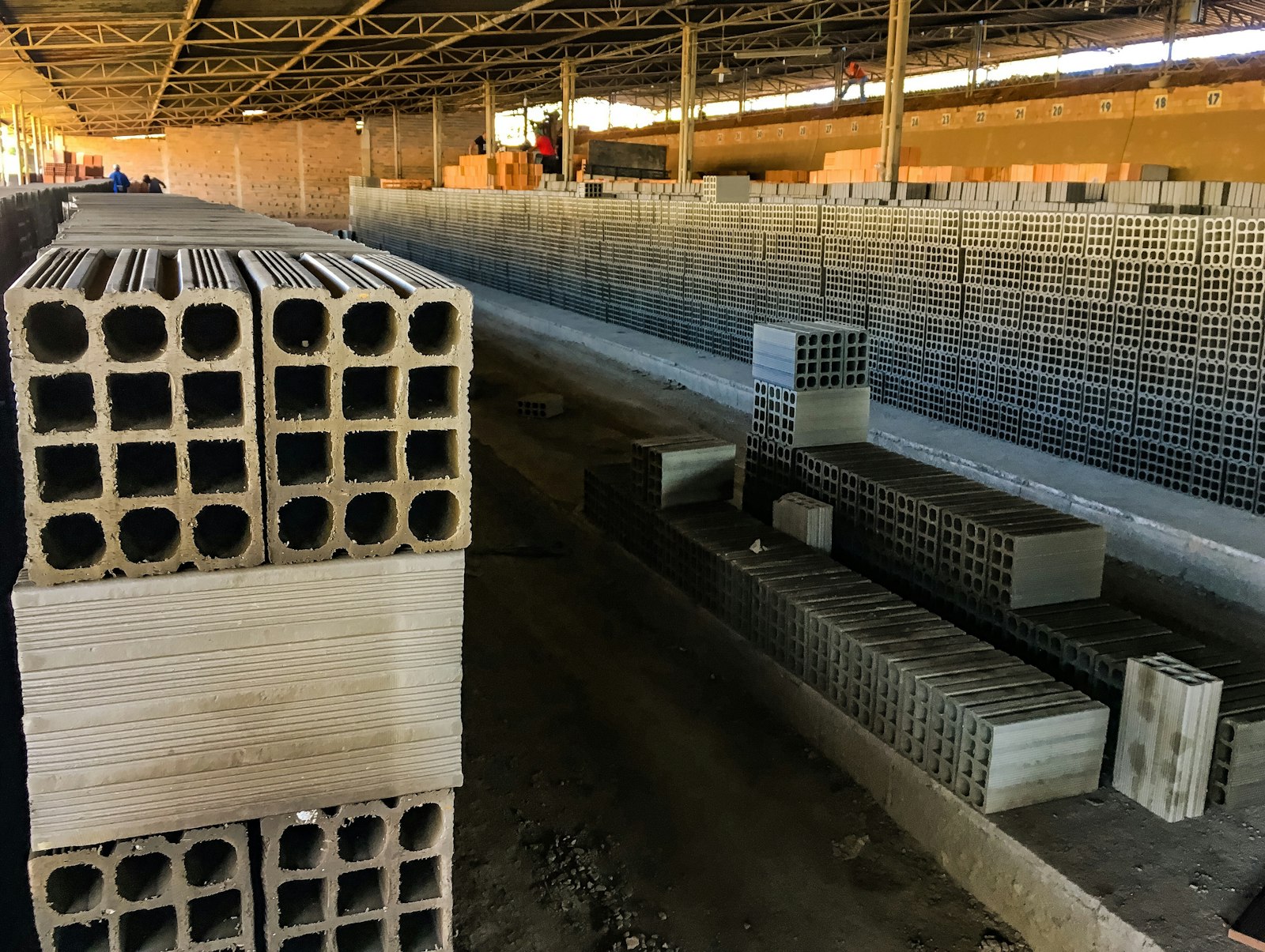 Industrial precast concrete manufacturing facility